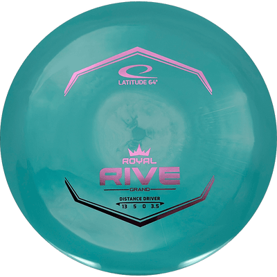 Latitude 64 Rive Latitude 64 Rive - Royal Grand / 175g - Light Teal (Pink Foil) *1021* - Skyline Disc Golf