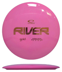Latitude 64 River - Gold / 170g - Pink (Orange Foil) - Skyline Disc Golf