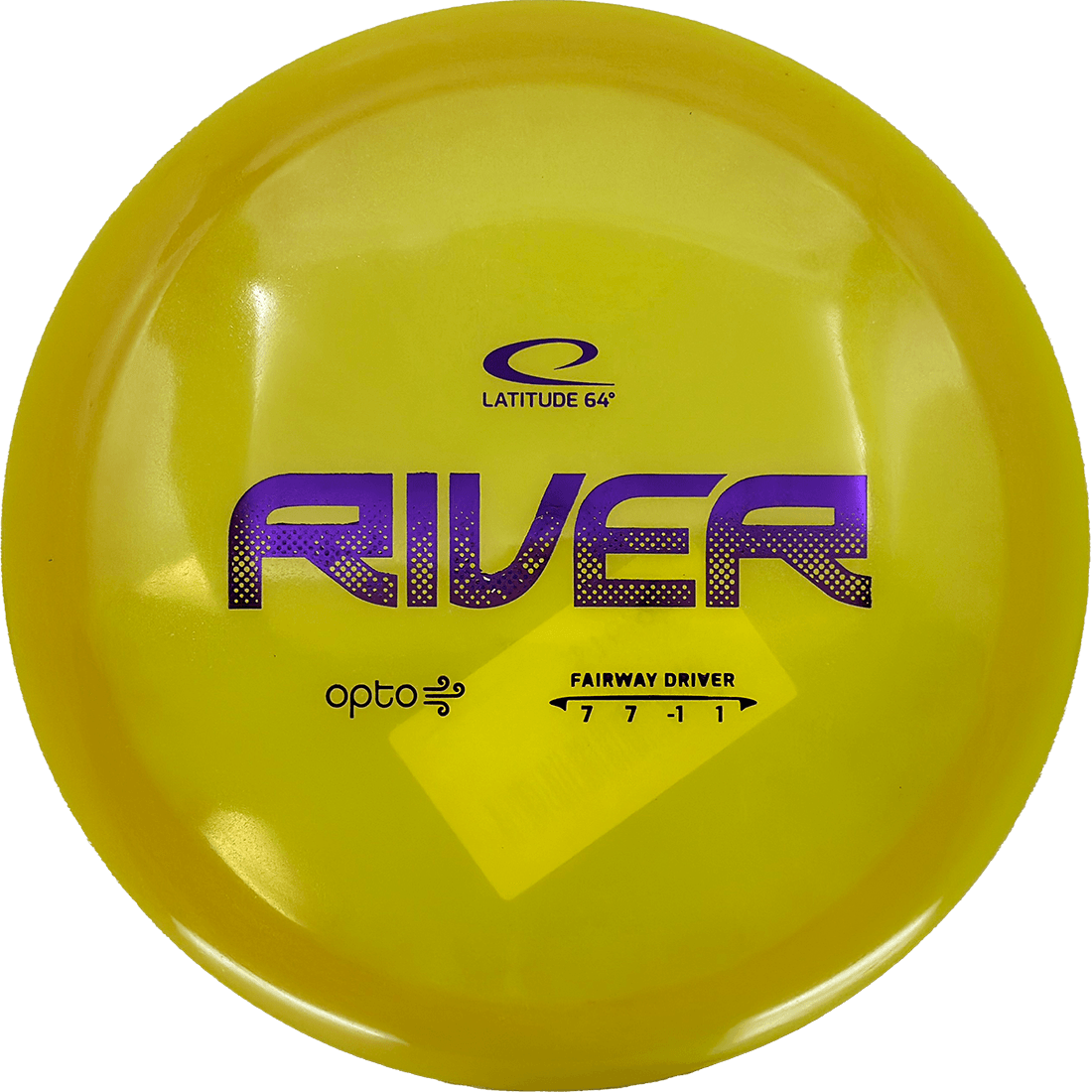 Latitude 64 River Latitude 64 River - Opto Air / 157g - Goldenrod (Royal Purple) - Skyline Disc Golf