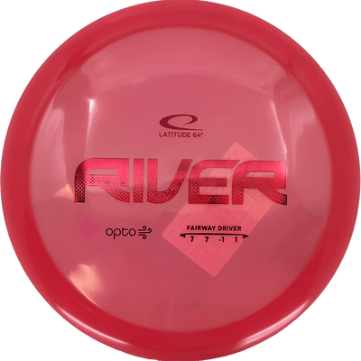 Latitude 64 River Latitude 64 River - Opto Air / 158g - Pink-ish Red (Crimson) - Skyline Disc Golf