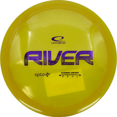 Latitude 64 River Latitude 64 River - Opto Air / 159g - Goldenrod (Royal Purple) - Skyline Disc Golf