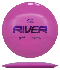 Latitude 64 River - Gold / 173g - Pink (Purple Foil) - Skyline Disc Golf