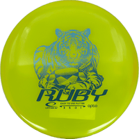 157g - Yellow (Sky Blue Green Foil) Opto Latitude 64 Ruby - Skyline Disc Golf