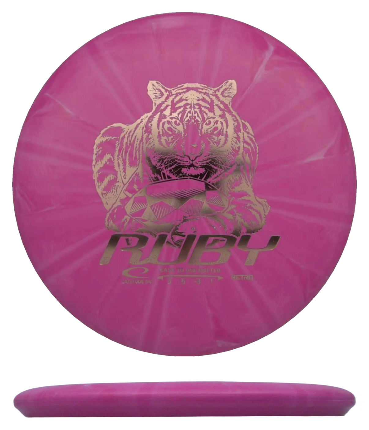 Latitude 64 Ruby - Retro Burst / 158g - Pink Burst (Rose Gold) - Skyline Disc Golf