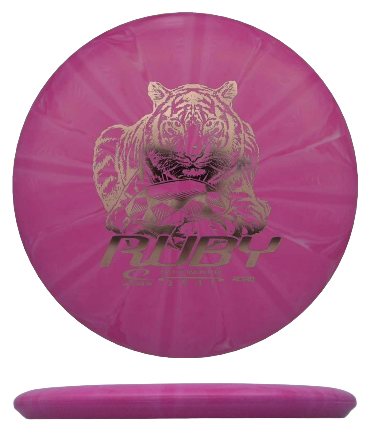 Latitude 64 Ruby - Retro Burst / 159g - Pink Burst (Rose Gold) - Skyline Disc Golf