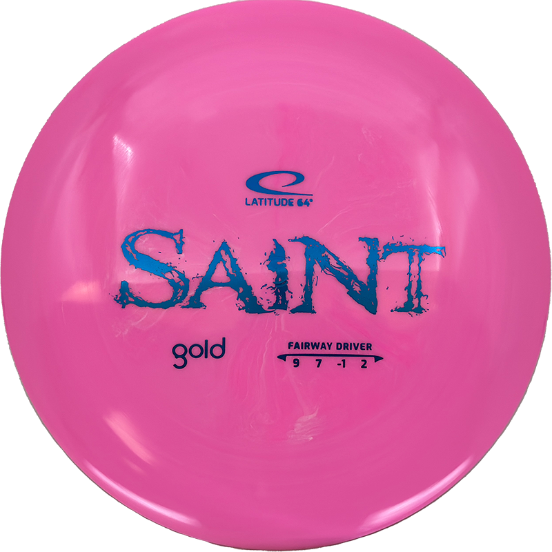 Latitude 64 Saint Latitude 64 Saint - Gold / 172g - Pink (Blue) - Skyline Disc Golf