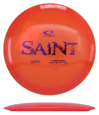 174g - Orange (Purple Foil) Opto Latitude 64 Saint - Skyline Disc Golf
