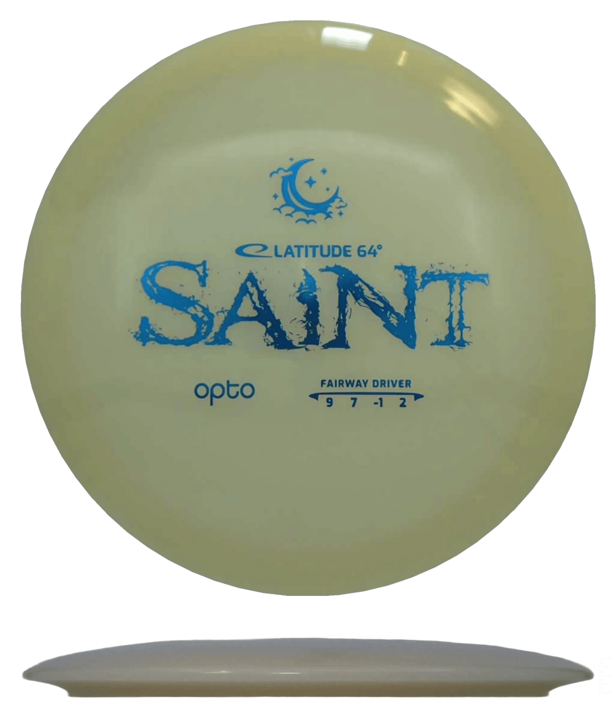 174g - Pearl (Blue Foil) Opto Moonshine Latitude 64 Saint - Skyline Disc Golf