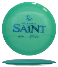 174g - Seafoam (Blue Foil) Opto Moonshine Latitude 64 Saint - Skyline Disc Golf