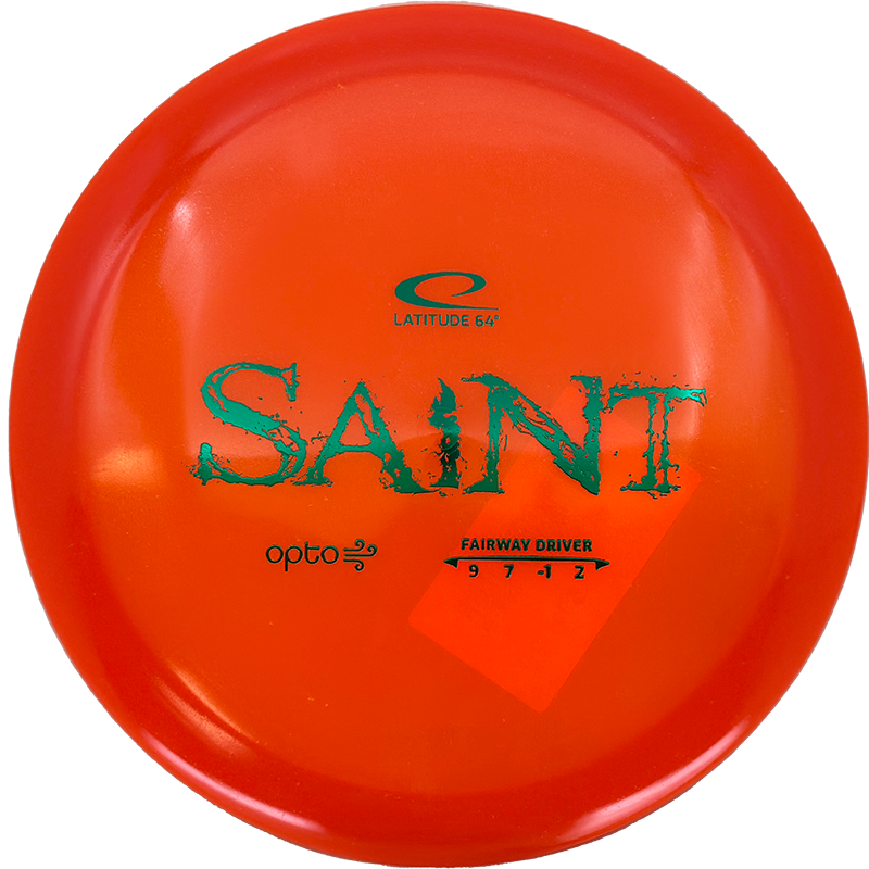 Latitude 64 Saint Latitude 64 Saint - Opto Air / 158g - Orange (Green Foil) - Skyline Disc Golf