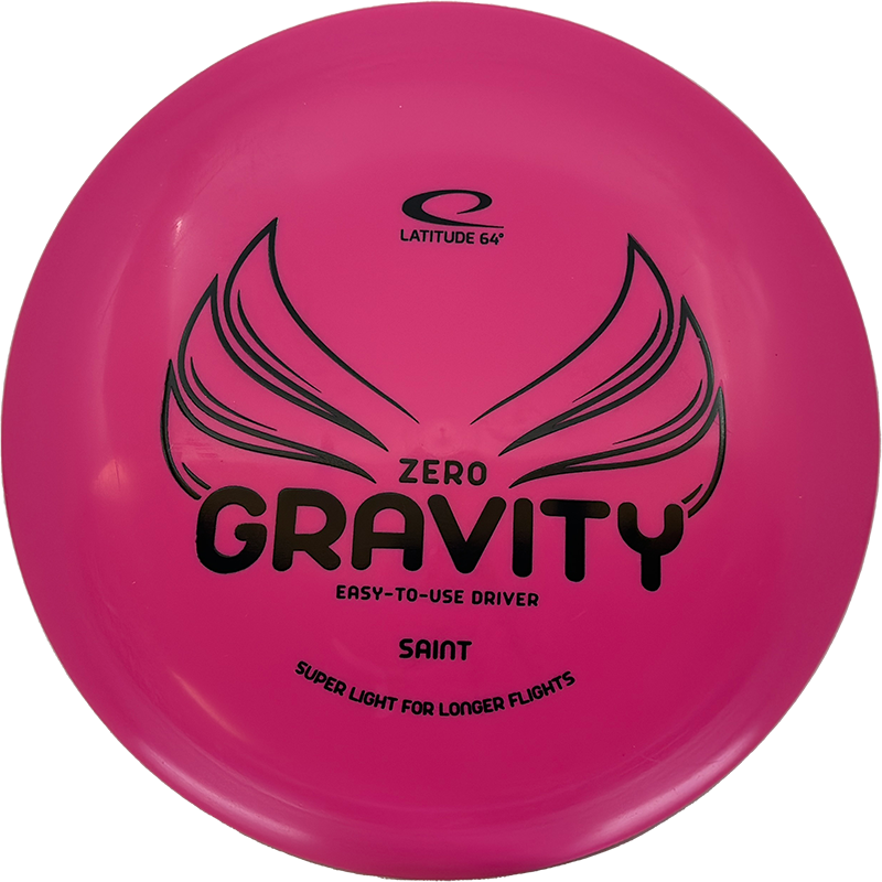 Latitude 64 Saint Latitude 64 Saint - Zero Gravity / 125g - Pink (Black) - Skyline Disc Golf