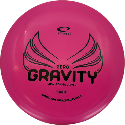 Latitude 64 Saint Latitude 64 Saint - Zero Gravity / 125g - Pink (Black) - Skyline Disc Golf