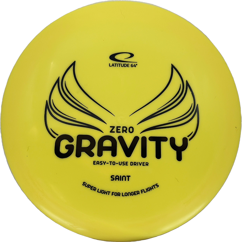 Latitude 64 Saint Latitude 64 Saint - Zero Gravity / 125g - Yellow (Black) - Skyline Disc Golf