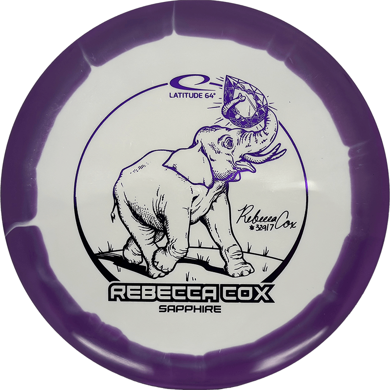 Latitude 64 Sapphire Latitude 64 Sapphire - Gold Orbit - Rebecca Cox Tour Series / 160g - Violet (Violet Foil) - Skyline Disc Golf