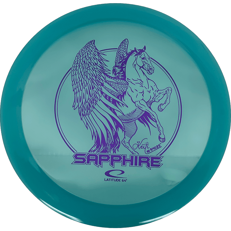 Latitude 64 Sapphire Latitude 64 Sapphire - Opto - Keiti Tatte Team Series / 163g - Blue (Blue Foil) - Skyline Disc Golf