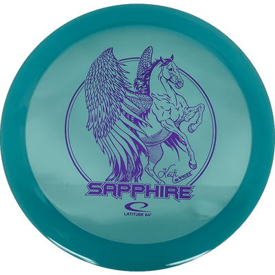 Latitude 64 Sapphire Latitude 64 Sapphire - Opto - Keiti Tatte Team Series / 163g - Blue (Blue Foil) - Skyline Disc Golf