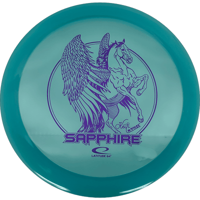 Latitude 64 Sapphire Latitude 64 Sapphire - Opto - Keiti Tatte Team Series / 165g - Blue (Blue Foil) - Skyline Disc Golf