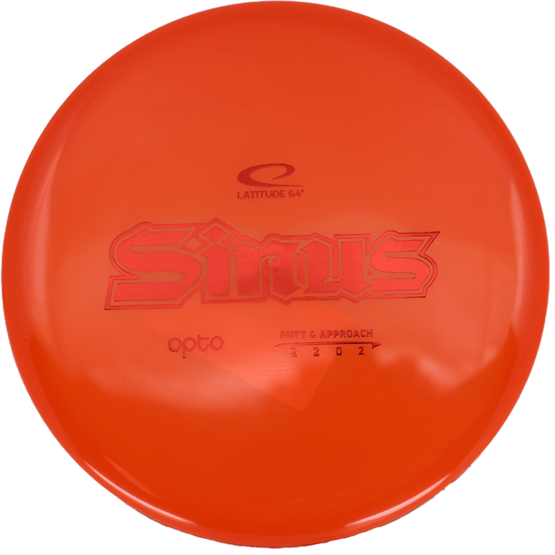 Latitude 64 Sinus - Opto / 173g - Orange (Red Orange) - Skyline Disc Golf