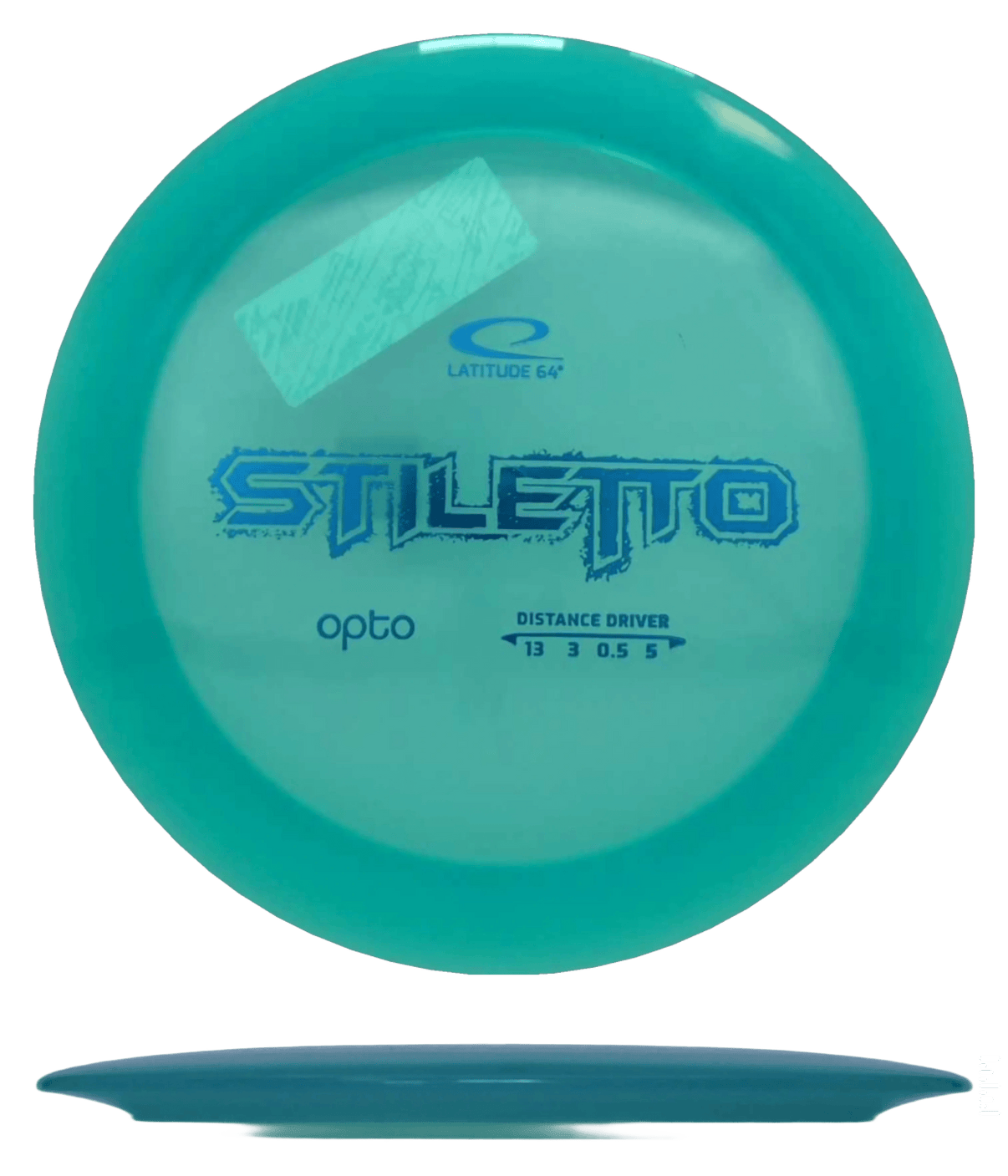 173g - Blue (Blue Foil) Opto Latitude 64 Stiletto - Skyline Disc Golf