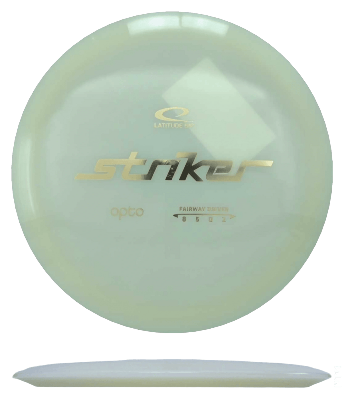 174g - Pearl (Gold) Opto Latitude 64 Striker - Skyline Disc Golf