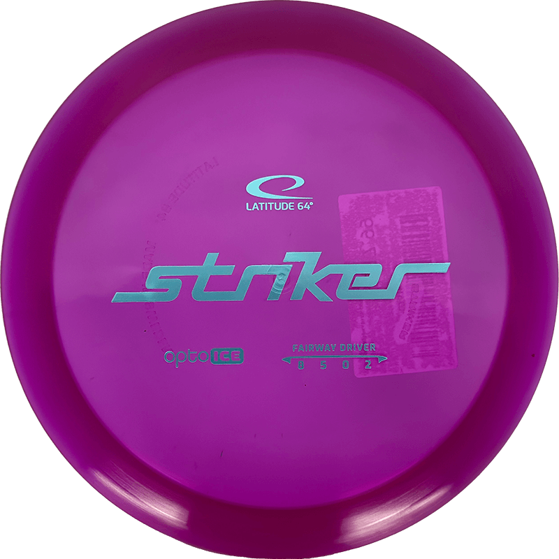 Latitude 64 Striker Latitude 64 Striker - Opto Ice / 173g - Red Wine (Light Blue Foil) - Skyline Disc Golf