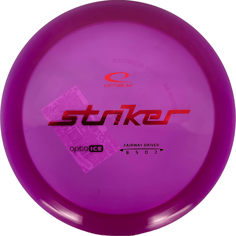 Latitude 64 Striker Latitude 64 Striker - Opto Ice / 175g - Red Wine (Red Foil) - Skyline Disc Golf