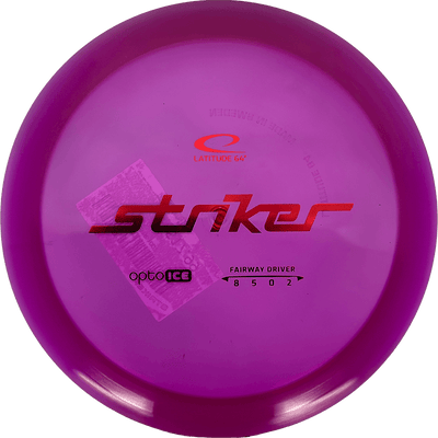 Latitude 64 Striker Latitude 64 Striker - Opto Ice / 175g - Red Wine (Red Foil) - Skyline Disc Golf