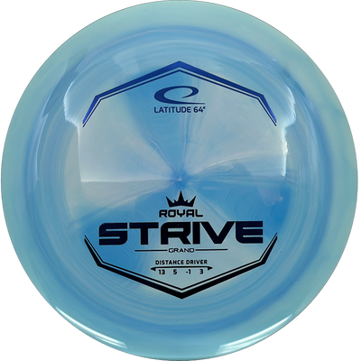 Latitude 64 Strive Latitude 64 Strive - Royal Grand / 175g - Light Blue (Blue Foil) - Skyline Disc Golf