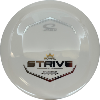 Latitude 64 Strive Latitude 64 Strive - Royal Grand / 175g - White (Silver) - Skyline Disc Golf