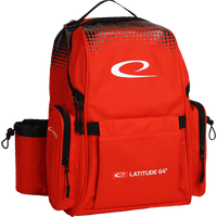 Red Latitude 64 Swift Backpack - Skyline Disc Golf