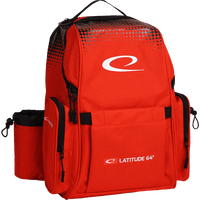 Latitude 64 Swift Backpack - Red - Skyline Disc Golf