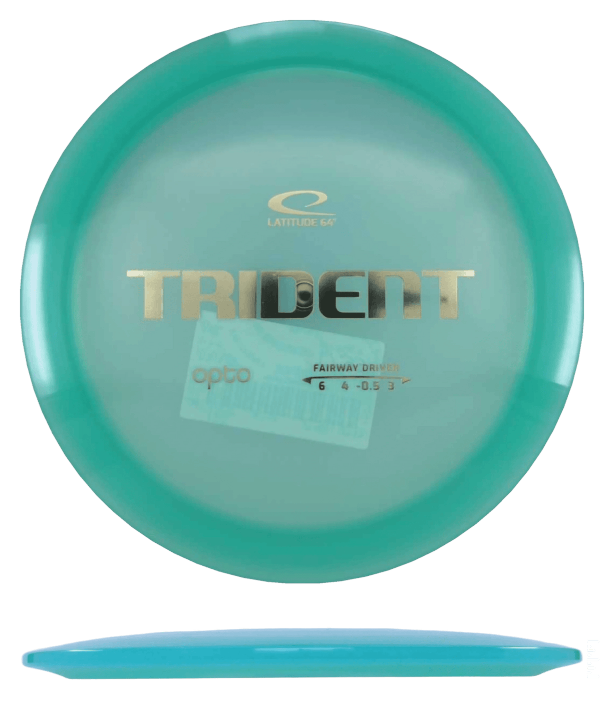 173g - Seafoam (Silver) *058* Opto Latitude 64 Trident - Skyline Disc Golf