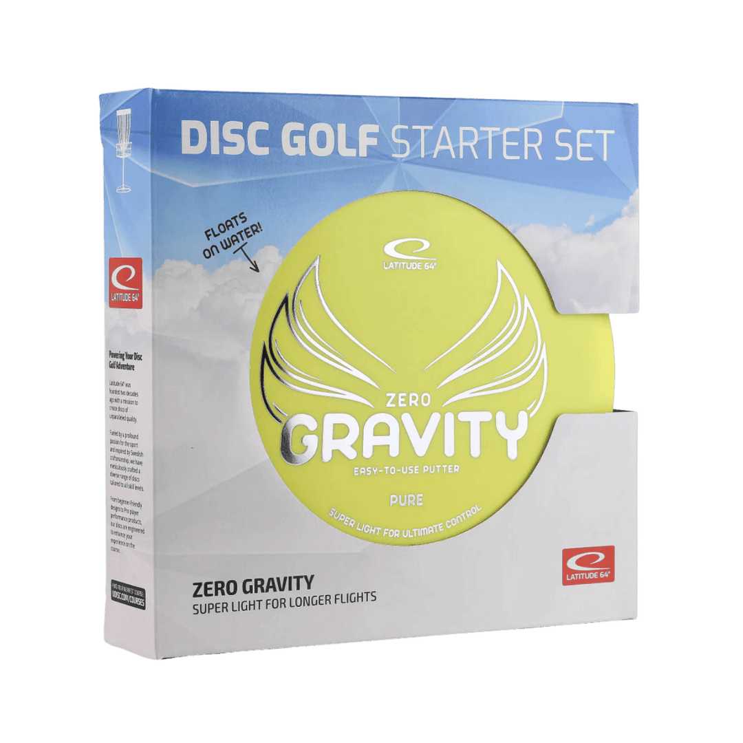 Latitude 64 Zero Gravity Disc Golf Starter Set - Zero Gravity Disc Golf Set