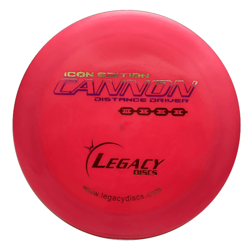 175g - Pink (Sunset Foil) Icon Legacy Cannon - Skyline Disc Golf