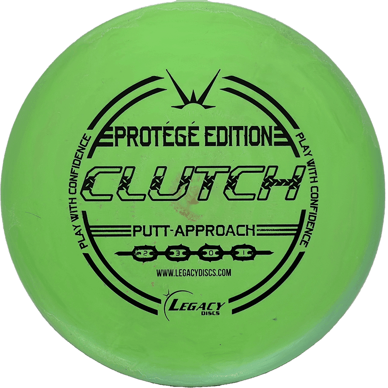 174g - Lime (Black) Protege Legacy Clutch - Skyline Disc Golf
