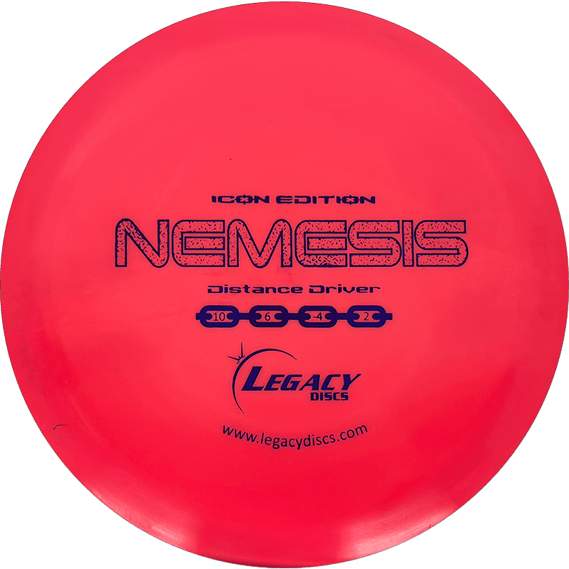 Legacy Nemesis - Icon / 173g - Pink-ish Red (Navy) - Skyline Disc Golf