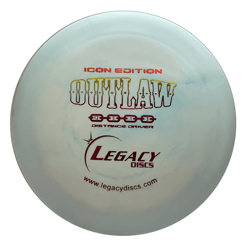 Legacy Outlaw - Icon / 174g - White/Blue Marble (Rainbow)
