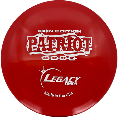 Legacy Patriot Legacy Patriot - Icon / 171g - Red (White) - Skyline Disc Golf