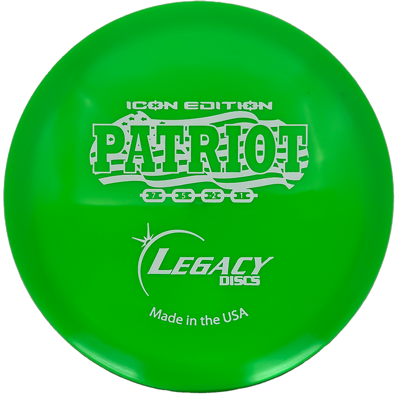 Legacy Patriot Legacy Patriot - Icon / 177g - Lime (White) - Skyline Disc Golf