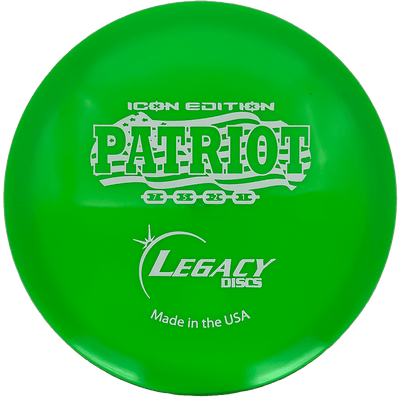 Legacy Patriot Legacy Patriot - Icon / 177g - Lime (White) - Skyline Disc Golf