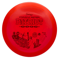 175g - Red (Red Shatter) Pinnacle Legacy Patriot - Skyline Disc Golf