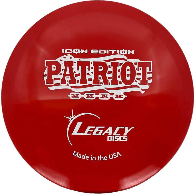 Legacy Patriot - Icon / 171g - Red (White) - Skyline Disc Golf