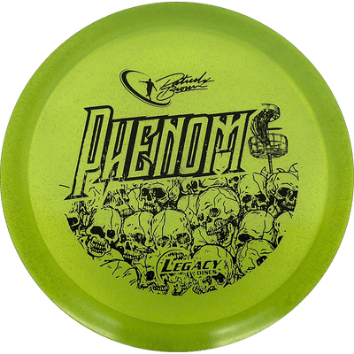 Legacy Phenom Legacy Phenom - Shattered / 174g - Lime (Black - Patrick Brown Tour Series) - Skyline Disc Golf