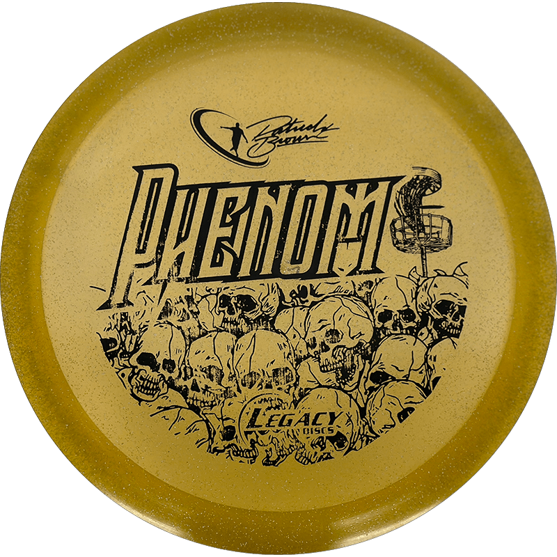 Legacy Phenom Legacy Phenom - Shattered / 175g - Honey (Black - Patrick Brown Tour Series) - Skyline Disc Golf