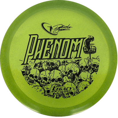 Legacy Phenom Legacy Phenom - Shattered / 175g - Lime (Black - Patrick Brown Tour Series) - Skyline Disc Golf