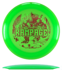 Legacy Rampage - Pinnacle / 166g - Green (Red Foil) - Skyline Disc Golf