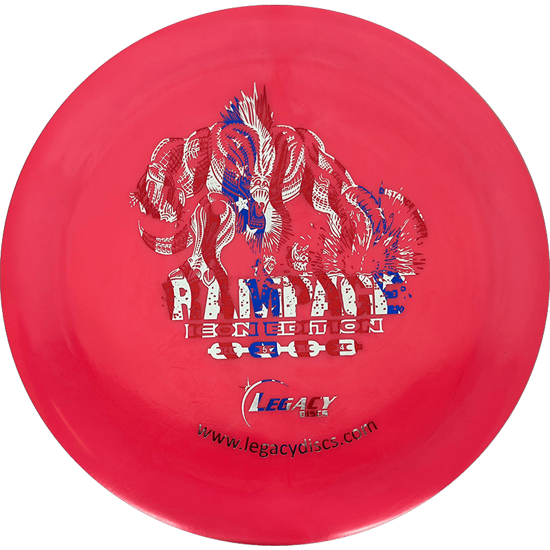 Legacy Rampage Legacy Rampage - Icon / 175g - Pink (Flag Foil) - Skyline Disc Golf