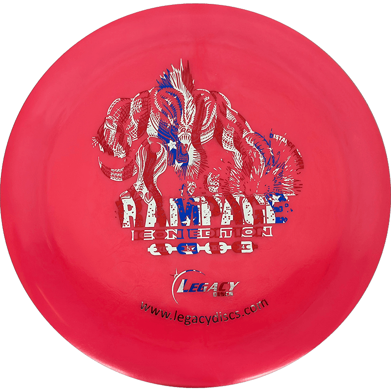 175g - Pink (Flag Foil) Icon Legacy Rampage - Skyline Disc Golf
