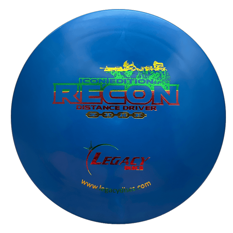 Legacy Recon - Icon / 175g - Blue (Yellow/Green/Red Foil)