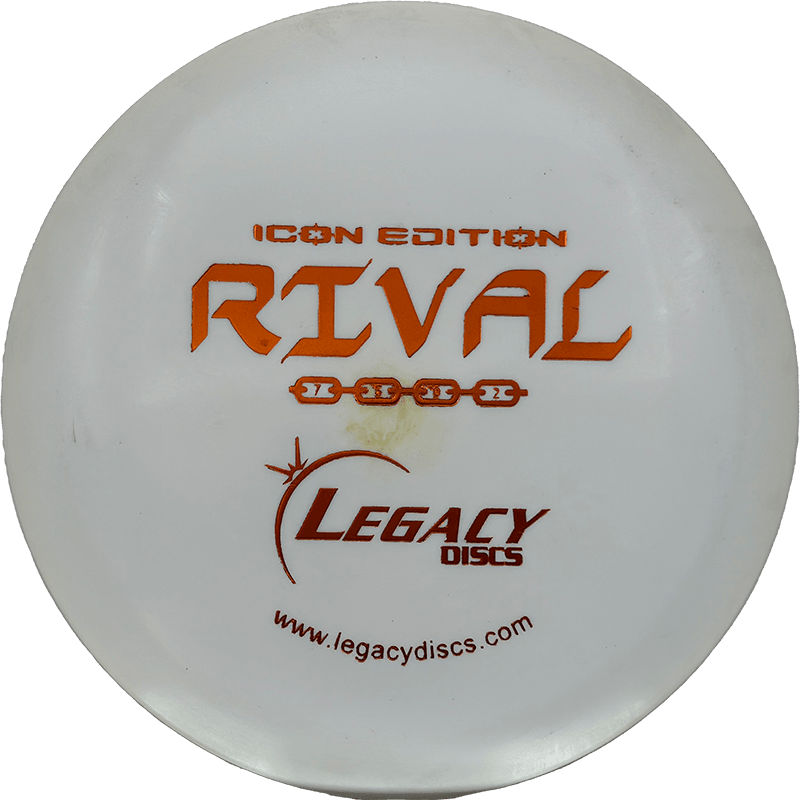 Legacy Rival Legacy Rival - Icon / 170g - Off-White (Orange Foil) - Skyline Disc Golf